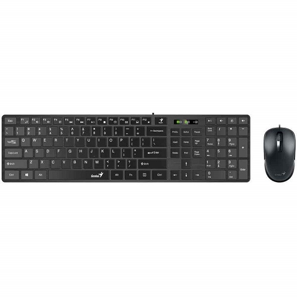 کیبورد و ماوس جنیوس مدل KM-Slim Star C126