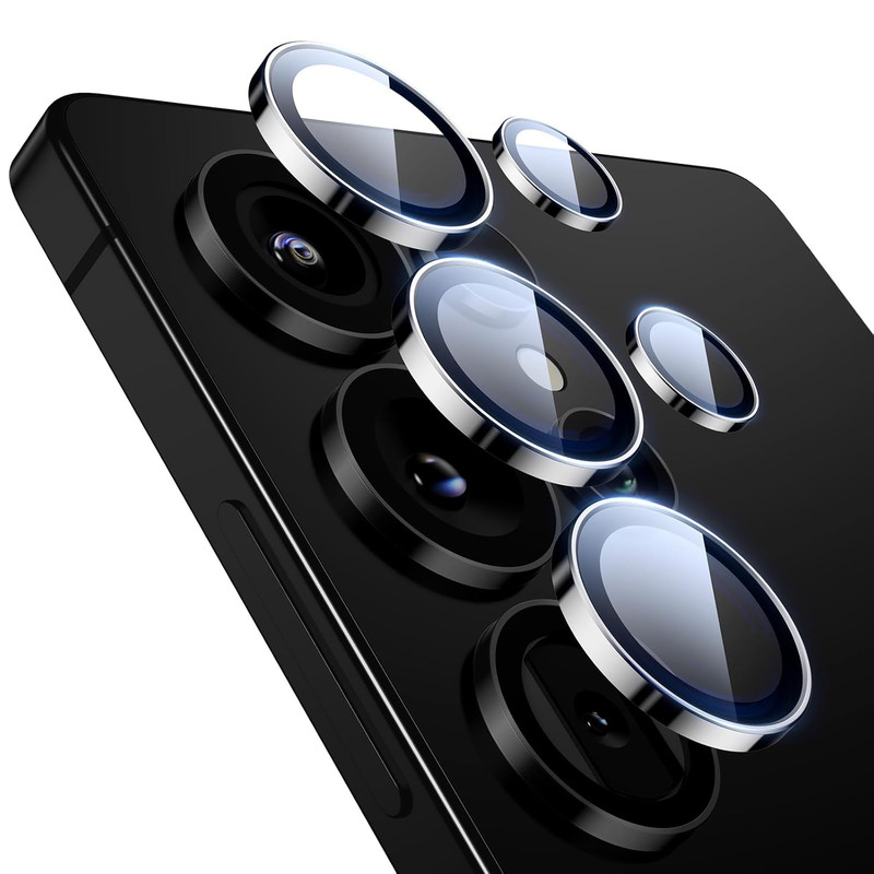 محافظ لنز دوربین گوف مدل Ring مناسب برای گوشی موبایل سامسونگ Galaxy S25 Ultra