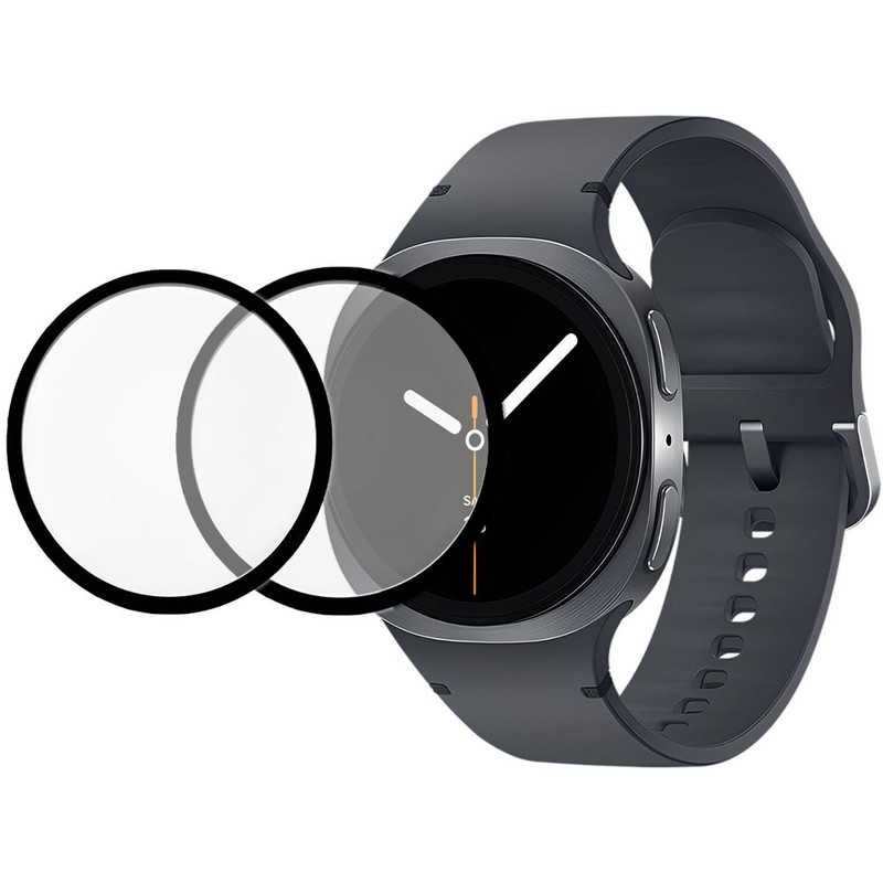 محافظ صفحه نمایش گوف مدل PMMA مناسب برای ساعت هوشمند سامسونگ Galaxy Watch 8 40mm بسته دو عددی