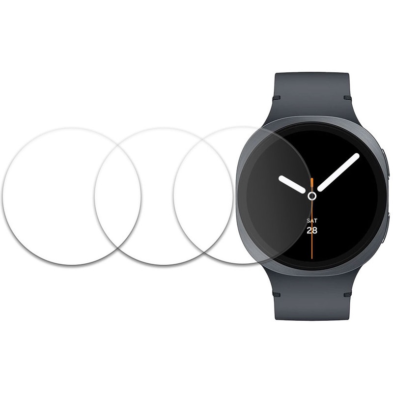 محافظ صفحه نمایش گوف مدل Tempered Glass مناسب برای ساعت هوشمند سامسونگ Galaxy Watch 8 44mm بسته سه عددی