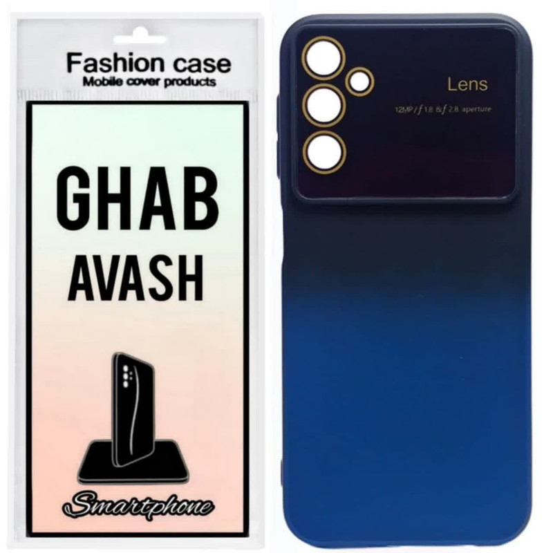 کاور قاب آوش طرح آبرنگی مدل سیلیکونی کد 002AB مناسب برای گوشی موبایل سامسونگ GALAXY A24