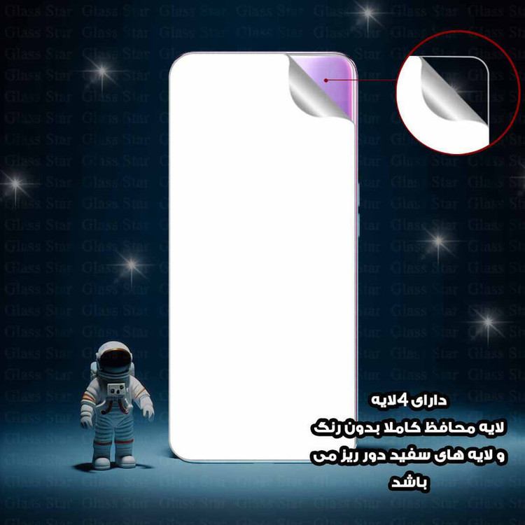 محافظ صفحه نمایش گلس استار مدل GFNMB20 مناسب برای کنسول بازی استیم دک Steam Deck