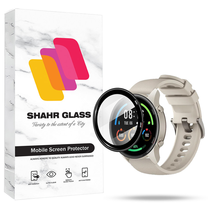 محافظ صفحه نمایش شهر گلس مدل PMMS20 مناسب برای ساعت هوشمند شیائومی Mi Watch Color Sport