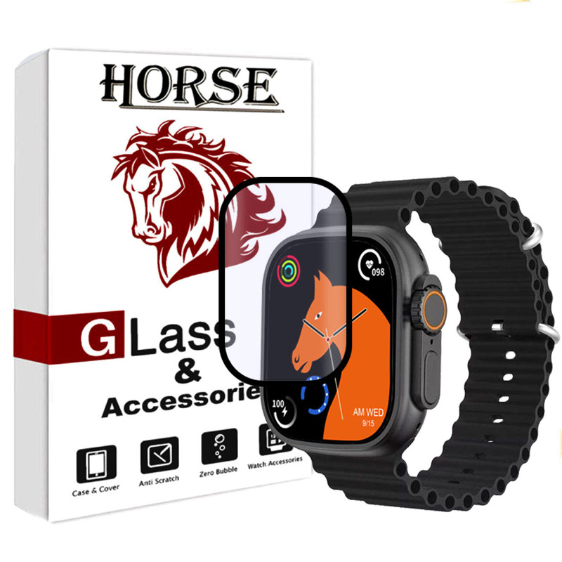 محافظ صفحه نمایش هورس مدل PMMAWH مناسب برای ساعت هوشمند HK8 Pro Max 49mm