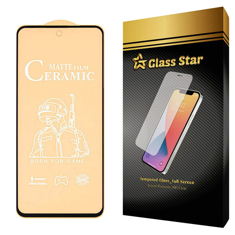 محافظ صفحه نمایش سرامیکی مات گلس استار مدل M مناسب برای گوشی موبایل شیائومی Redmi Note 9 Pro