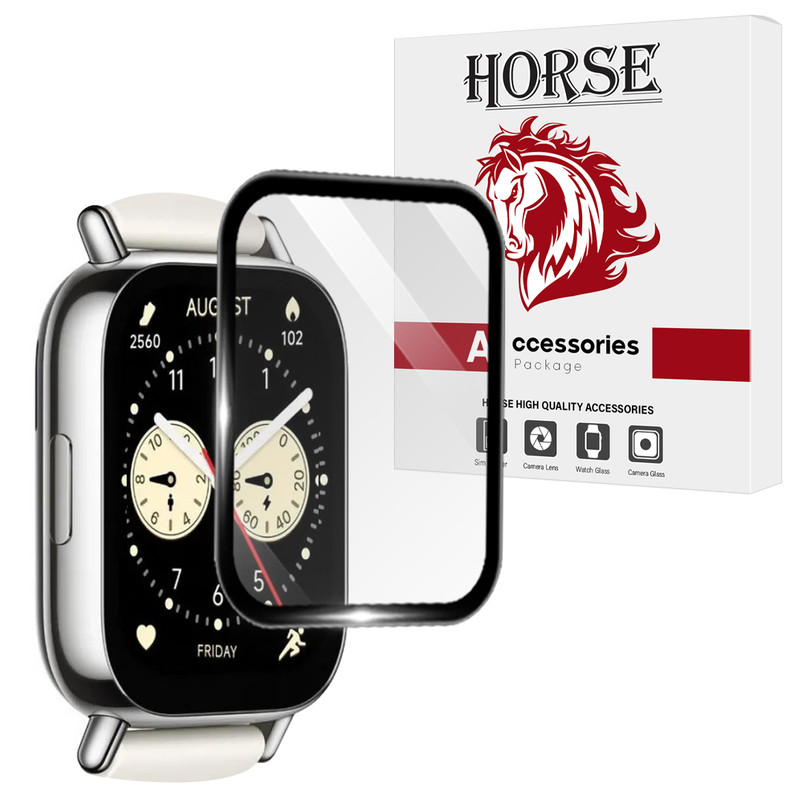 محافظ صفحه نمایش هورس مدل HWPM مناسب برای ساعت هوشمند شیائومی Redmi Watch 5 Active