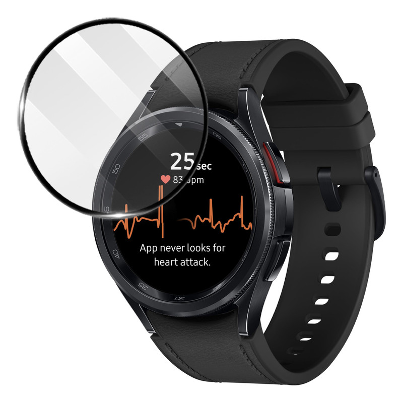 محافظ صفحه نمایش شهر گلس مدل PMBI مناسب برای ساعت هوشمند سامسونگ Galaxy Watch 6 Classic 43mm