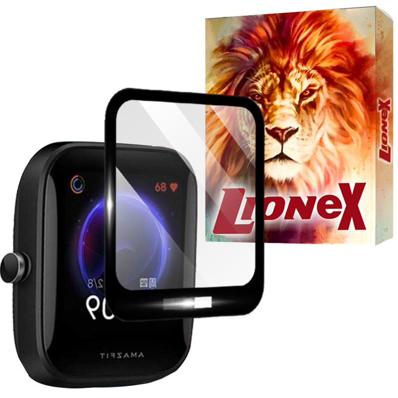 محافظ صفحه نمایش لایونکس مدل LWPM مناسب برای ساعت هوشمند امیزفیت Bip U / Bip U Pro