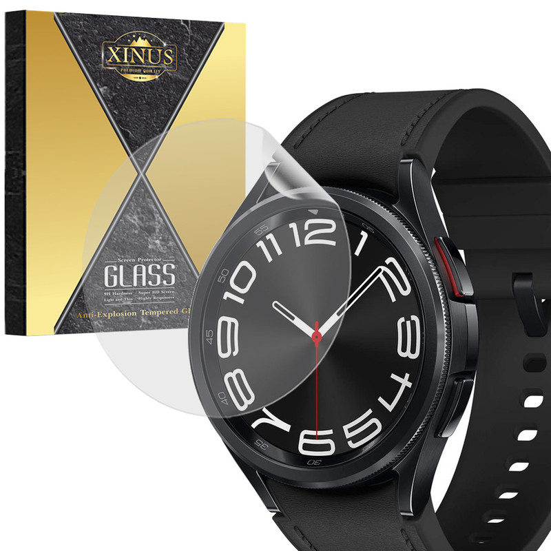 محافظ صفحه نمایش ژینوس مدل NNOX مناسب برای ساعت هوشمند سامسونگ Galaxy Watch 6 Classic 47 mm