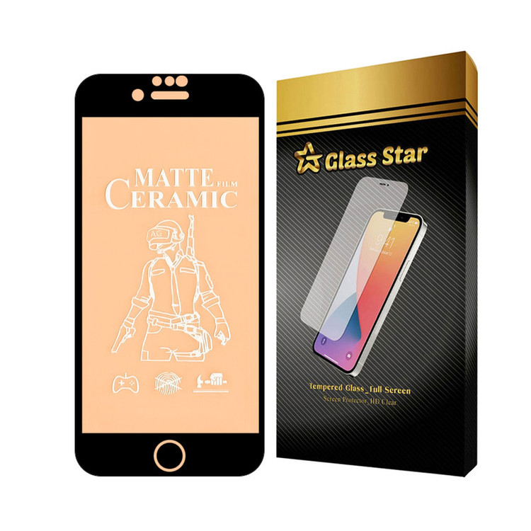 محافظ صفحه نمایش سرامیکی مات گلس استار مدل CERMAG مناسب برای گوشی موبایل اپل iPhone 6s / iPhone 6