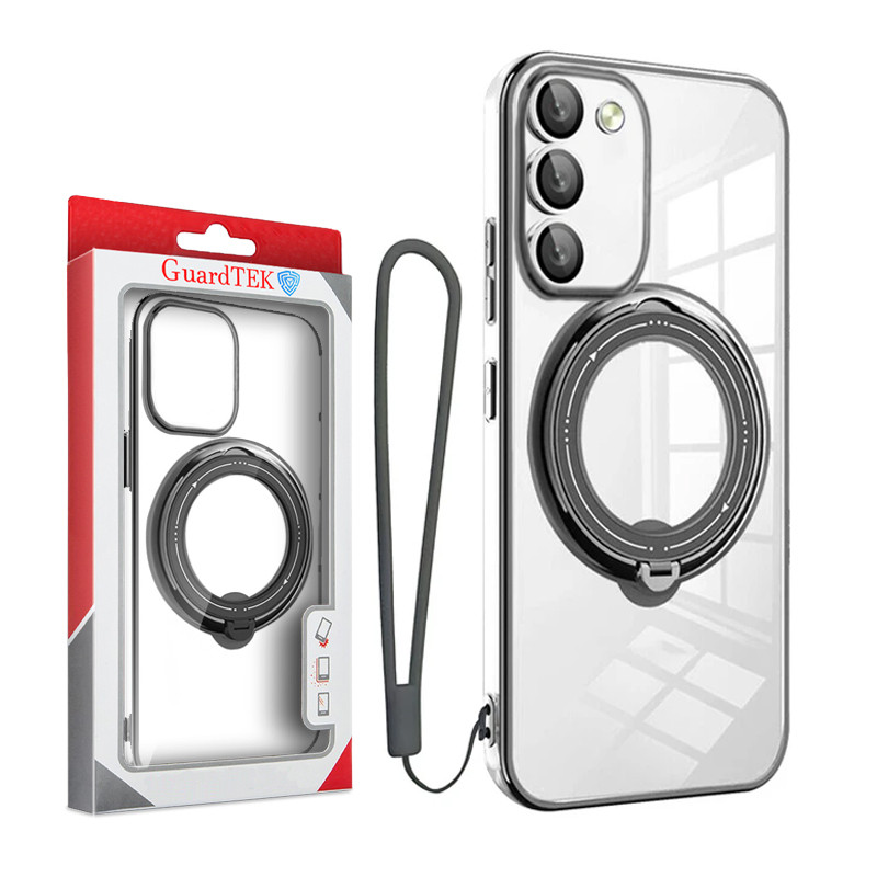 کاور گاردتک آساک مدل Ring Stand Strap مناسب برای گوشی موبایل سامسونگ Galaxy A36/Galaxy A56  به همراه بند