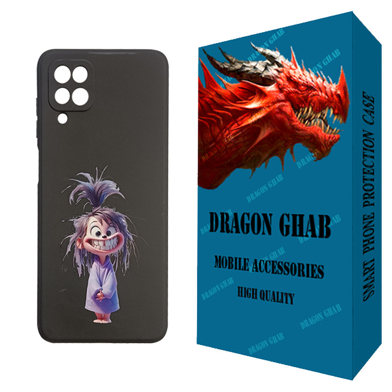 کاور دراگون قاب مدل CHPD کد 002 - B مناسب برای گوشی موبایل سامسونگ Galaxy A12 / A12 Nacho