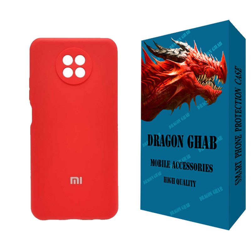 کاور دراگون قاب مدل سیلیکونی مناسب برای گوشی موبایل شیائومی Redmi Note 9T