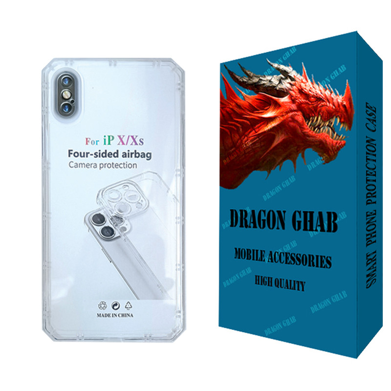 کاور دراگون قاب مدل JELL مناسب برای گوشی موبایل اپل iPhone X