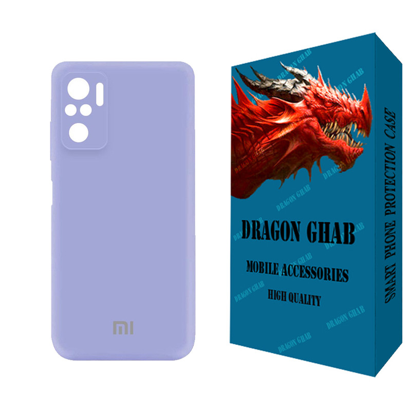 کاور دراگون قاب مدل سیلیکونی مناسب برای گوشی موبایل شیائومی Redmi Note 10 4G / Redmi Note 10S
