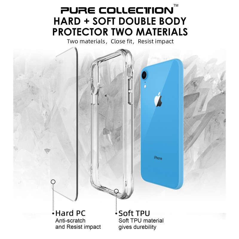 کاور سامورایی مدل PURE مناسب برای گوشی موبایل اپل iPhone XR