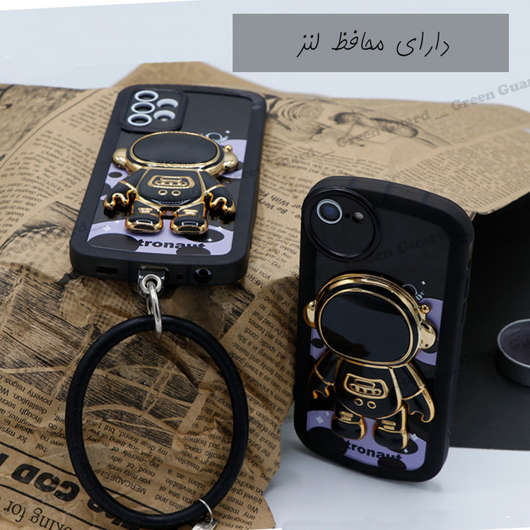 کاور گرین گارد مدل Astronaut-Gurad مناسب برای گوشی موبایل شیائومی Mi 12T / 12T Pro به همراه بند آویز