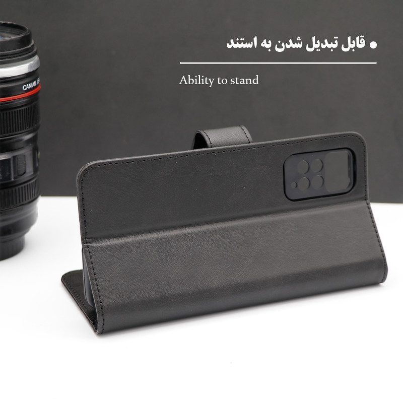 کیف کلاسوری گرین گارد مدل چرمی مگنتی کد Hb-G10 مناسب برای گوشی موبایل شیائومی Redmi 12 4G
