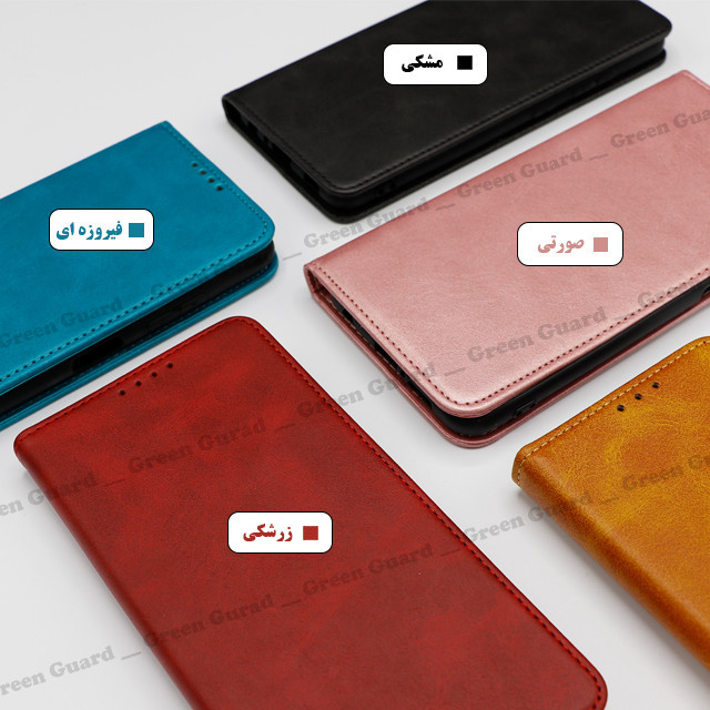 کیف کلاسوری گرین گارد طرح چرمی مدل Bitta مناسب برای گوشی موبایل شیائومی Redmi Note 11 Pro / Note 12 Pro 4G