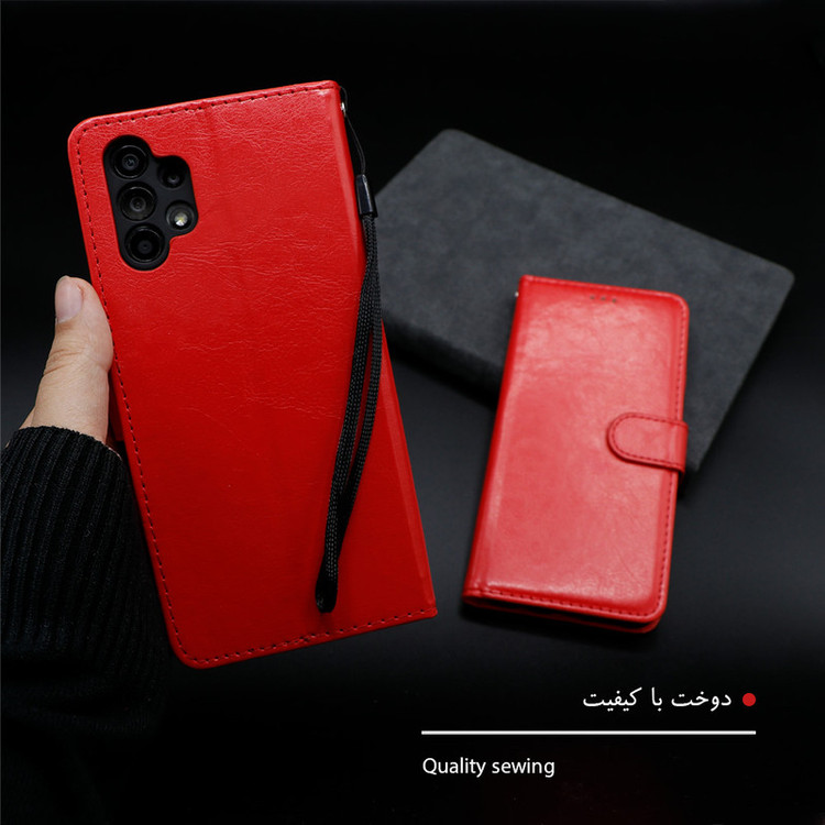 کیف کلاسوری گرین گارد طرح چرمی مدل Landing کد 04 مناسب برای گوشی موبایل شیائومی Poco X7 / Redmi Note 14 Pro 4G به همراه بند آویز