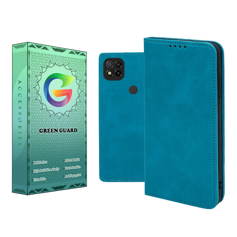 کیف کلاسوری گرین گارد طرح چرمی مدل Bitta مناسب برای گوشی موبایل شیائومی Redmi 9C / 10A