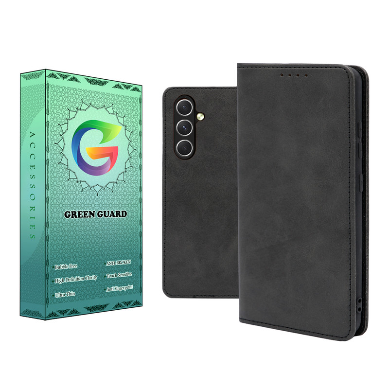 کیف کلاسوری گرین گارد طرح چرمی مدل Bitta مناسب برای گوشی موبایل سامسونگ Galaxy A34 5G