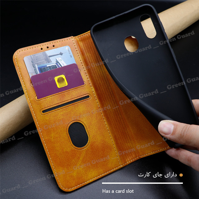 کیف کلاسوری گرین گارد طرح چرمی مدل Bitta مناسب برای گوشی موبایل سامسونگ Galaxy S23 FE