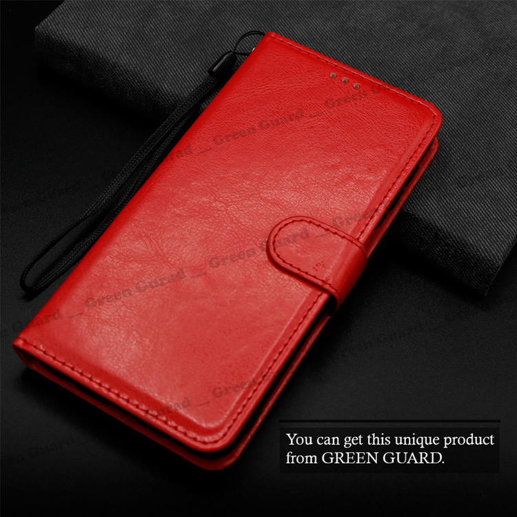 کیف کلاسوری گرین گارد طرح چرمی مدل Landing مناسب برای گوشی موبایل شیائومی Redmi Note 9 به همراه بند آویز