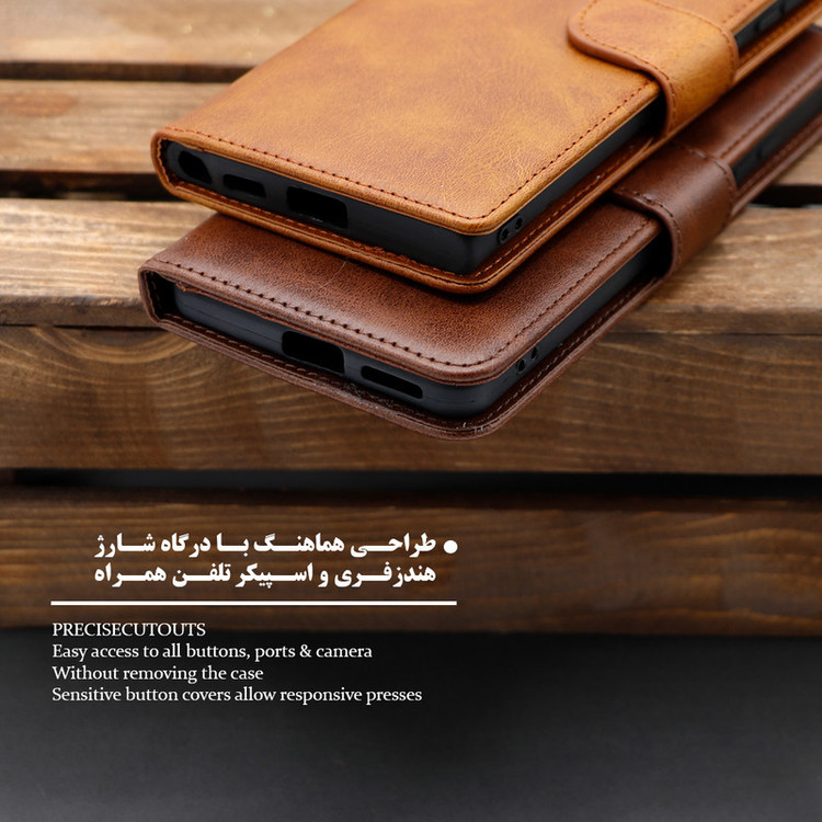 کیف کلاسوری گرین گارد مدل چرمی مگنتی کد Blue-B01 مناسب برای گوشی موبایل سامسونگ Galaxy J5 2016