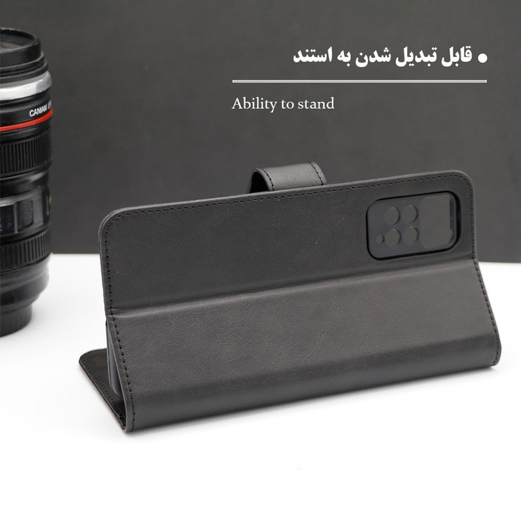 کیف کلاسوری گرین گارد مدل چرمی مگنتی کد Blue-B01 مناسب برای گوشی موبایل سامسونگ Galaxy A70 / A70S